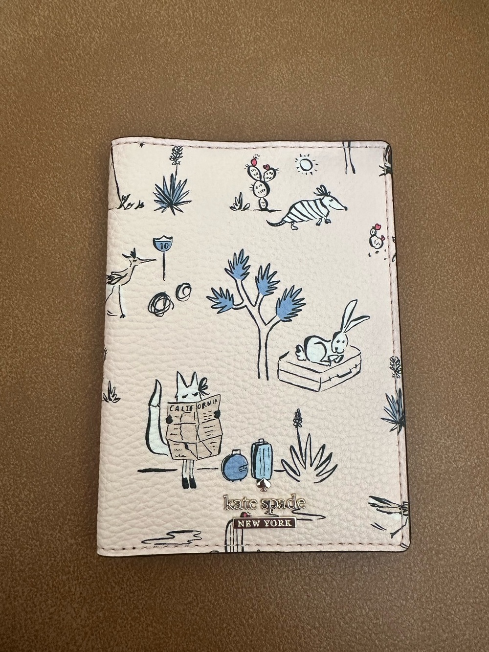 kate spade New York Desert Muse California passport holder